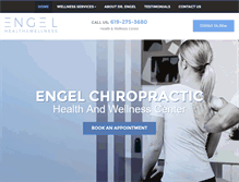 Tablet Screenshot of engelhealthandwellness.com